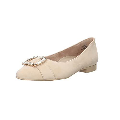 Paul Green Ballerina 2986-003, Rauleder, Beige, Damen EU 5/38 von Paul Green