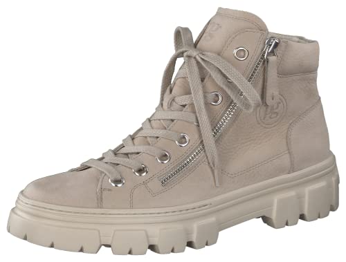 Paul Green Damen Hightop-Sneaker, Frauen High-Top Sneaker,Strassenschuhe,Sportschuhe,Freizeitschuhe,Turnschuhe,Laufschuhe,Beige (Almond),41 EU / 7.5 UK von Paul Green