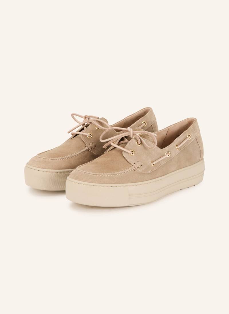 Paul Green Bootsschuhe Grain beige von Paul Green