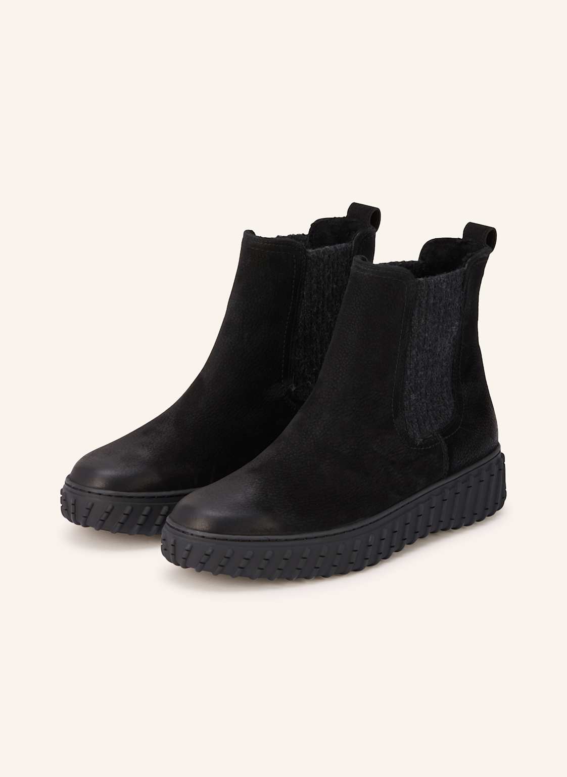 Paul Green Chelsea-Boots Mit Merinowolle schwarz von Paul Green