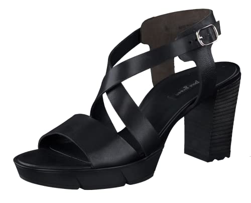 Paul Green Damen, Frauen Plateausandalen,freizeitschuhe,schuhe,strandschuhe,plateausandaletten,dicke,sohle,bequem,Schwarz (BLACK),38.5 EU / 5.5 UK von Paul Green