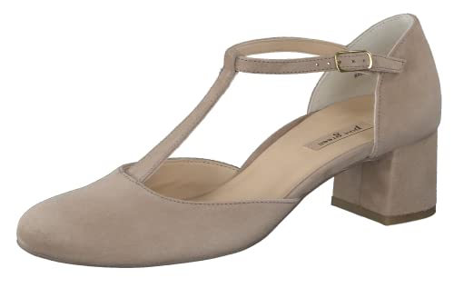 Paul Green Damen, Frauen Riemchen Pumps,Absatzschuhe,high,Heels,hochhackige,Schuhe,stoeckelschuhe,Ausgehschuhe,Beige-Braun (Champagne),40.5 EU / 7 UK von Paul Green