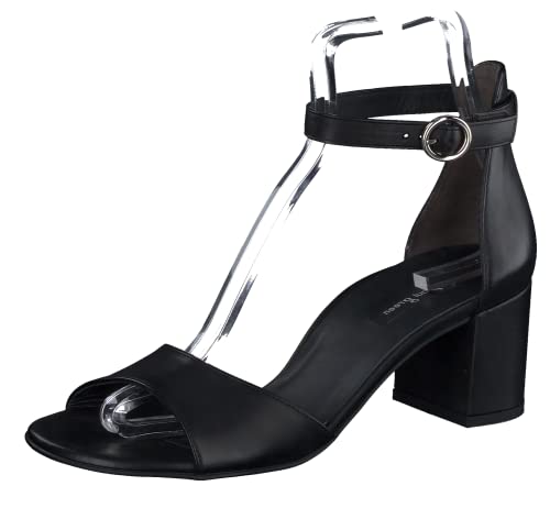 Paul Green Sandalette 6062-013, Glattleder, Schwarz, Damen EU 4/37 von Paul Green