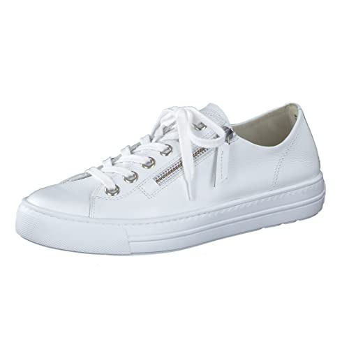 Paul Green Damen Bequemschuhe | Frauen Schnürschuhe | Weite: E (Normal) | Komfortschuhe | Halbschuhe | schnürer, Weiß (White),40.5 EU / 7 UK von Paul Green