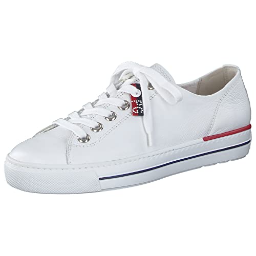 Paul Green Damen Bequemschuhe | Frauen Schnürschuhe | Weite: E (Normal) | Schnuerschuhe | Schnuerer | Low-tie,Weiß (White),38 EU / 5 UK von Paul Green