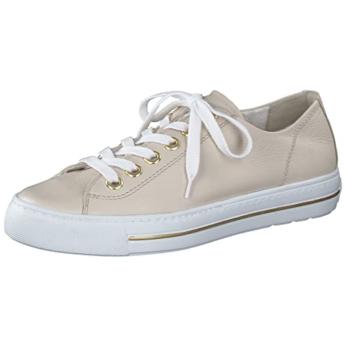 Paul Green Damen Bequemschuhe | Frauen Schnürschuhe | Weite: E (Normal) | Schnuerung | lace-up Shoes,Beige (Biscuit.ORO),38 EU / 5 UK von Paul Green