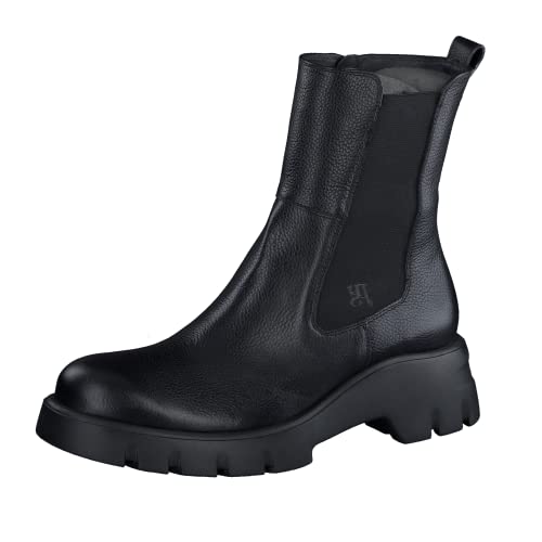 Paul Green Damen Chelsea-Boots, Frauen Chelsea Boots,bootee,booties,halbstiefel,kurzstiefel,uebergangsschuhe,Schwarz (BLACK),39 EU / 6 UK von Paul Green