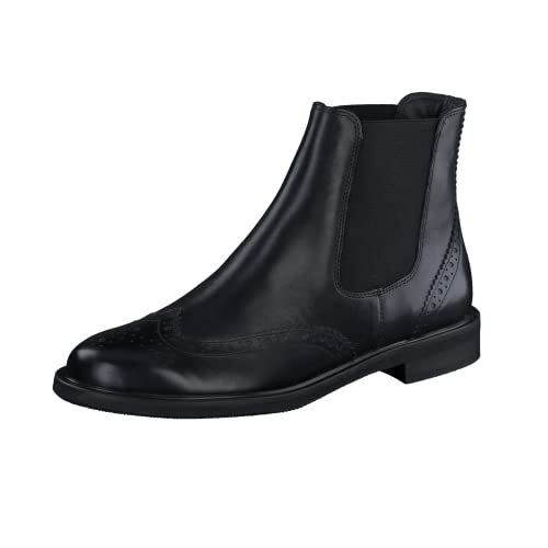 Paul Green Damen Chelsea-Stiefelette, Frauen Chelsea Boots,bootee,booties,halbstiefel,kurzstiefel,uebergangsschuhe,Schwarz (BLACK),41 EU / 7.5 UK von Paul Green