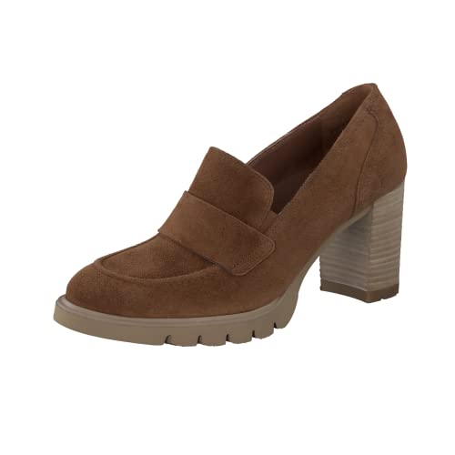 Paul Green Damen Hochfront-Pumps, Frauen Klassische Pumps,hochhackige Schuhe,stoeckelschuhe,Ausgehschuhe,Abendschuhe,Mittelbraun (Toffee),40.5 EU / 7 UK von Paul Green
