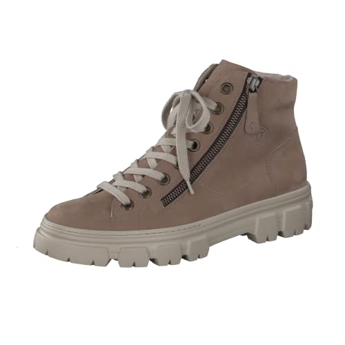 Paul Green Damen SUPER SOFT Hightop-Pauls, Frauen Schnürstiefeletten,kurzstiefel,uebergangsschuhe,uebergangsstiefel,boots,Beige (ANTELOPE),42 EU / 8 UK von Paul Green