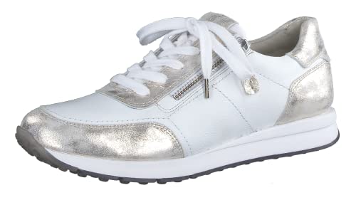 Paul Green Damen SUPER Soft,Frauen Low-Top Sneaker,Weiß/Gold (Mineral.White),37 EU / 4 UK von Paul Green