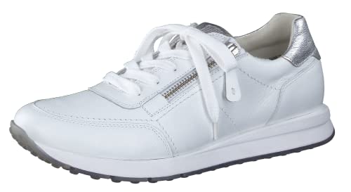 Paul Green Damen SUPER Soft,Frauen Low-Top Sneaker,Weiß/Silber (White.Clay),37 EU / 4 UK von Paul Green