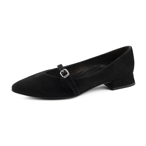 Paul Green Damen SUPER Soft Ballerina, Frauen Klassische Ballerinas,Ballet-Flats,Ausgehschuhe,Abendschuhe,Slip-ons,Pumps,Schwarz (Black),38.5 EU / 5.5 UK von Paul Green