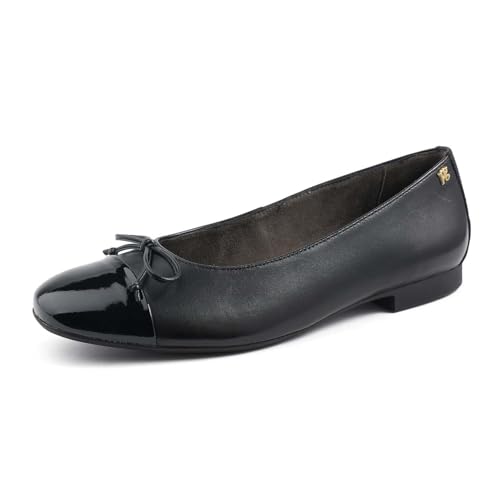 Paul Green Damen SUPER Soft Ballerina, Frauen Klassische Ballerinas,Ballet-Flats,flach,Ausgehschuhe,Abendschuhe,Slip-ons,Schwarz (Black),39 EU / 6 UK von Paul Green