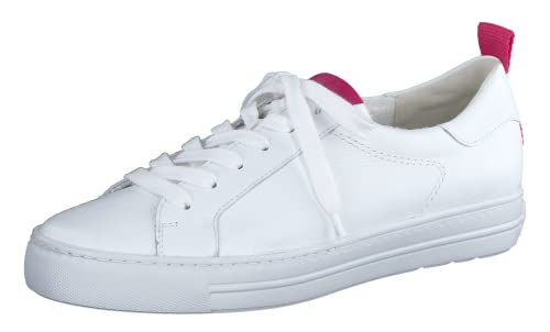 Paul Green Damen SUPER Soft Frauen Bequemschuhe,Weiß/Pink (White.PINK),38 EU / 5 UK von Paul Green