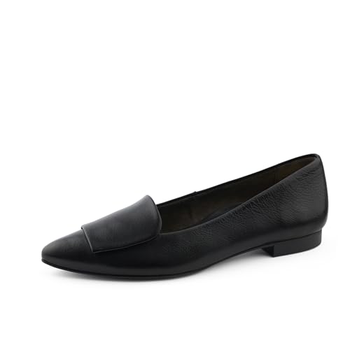 Paul Green Damen Ballerina, Frauen Slipper,College Schuhe,Businessschuhe,Slip-ons,Mokassins,Halbschuhe,Slides,Loafer,Schwarz (Black),37.5 EU / 4.5 UK von Paul Green