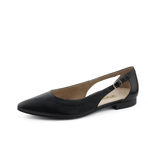 Paul Green Damen SUPER Soft Ballerina, Frauen Klassische Ballerinas,klassisch elegant,Ballerinen,Halbschuhe,Sommerschuhe,Schwarz (SCHWARZ),38.5 EU / 5.5 UK von Paul Green