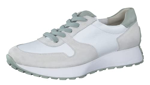 Paul Green Damen SUPER Soft Frauen Low-Top Sneaker,Weiß/Mint (Ice.White.Peppermint),39 EU / 6 UK von Paul Green