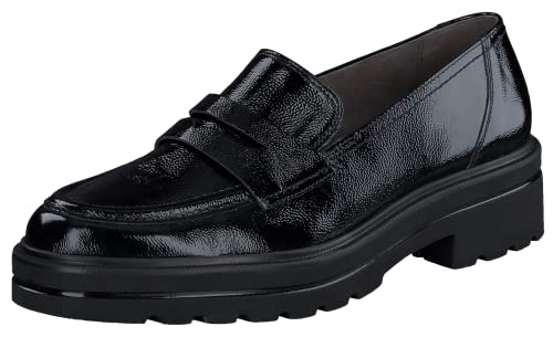 Paul Green Damen SUPER Soft Loafer, Frauen Slipper,College Schuhe,Businessschuhe,Anzugschuhe,elegant,Office,Freizeit,Schwarz (SCHWARZ),37.5 EU / 4.5 UK von Paul Green