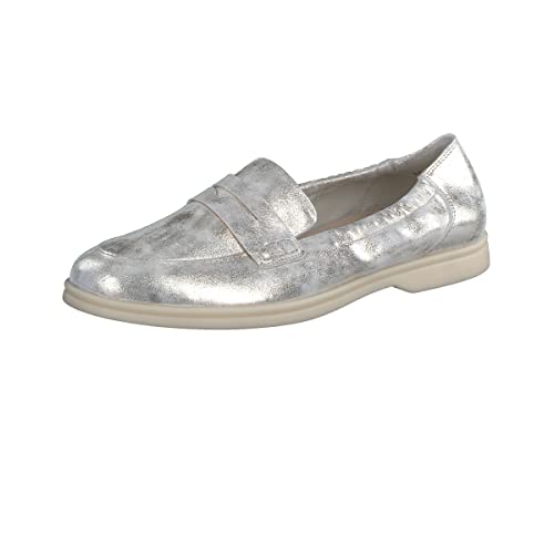 Paul Green Damen SUPER Soft Frauen Slipper,Silber Metallic (Mineral),42 EU / 8 UK von Paul Green