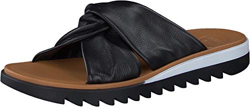 Paul Green Damen SUPER Soft Pantoletten, Damen Pantoletten,Slipper,Slides,Sandalen,Sommerschuhe,Freizeitschuhe,weiblich,Schwarz (008),37 EU / 4 UK von Paul Green