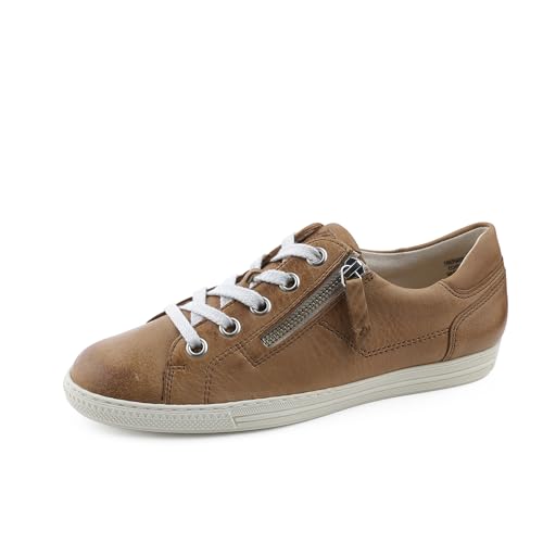 Paul Green Damen Pauls, Frauen Low-Top Sneaker,Freizeitschuhe,Turnschuhe,Laufschuhe,schnürschuhe,schnürer,Halbschuhe,Mittelbraun (Cuoio),41 EU / 7.5 UK von Paul Green