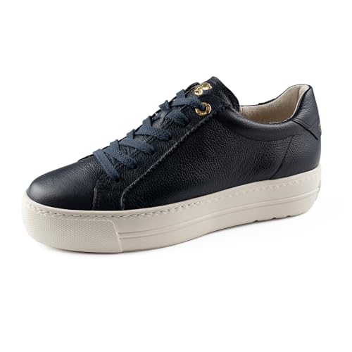 Paul Green Damen SUPER Soft Pauls, Frauen Low-Top Sneaker,Strassenschuhe,Sportschuhe,Freizeitschuhe,Turnschuhe,Laufschuhe,Blau (Space),37 EU / 4 UK von Paul Green