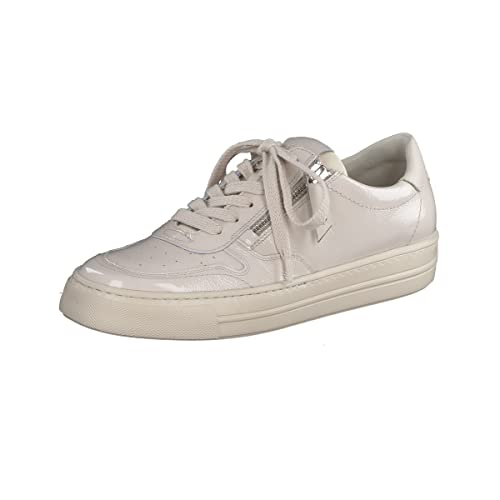 Paul Green Damen SUPER Soft Pauls mit Relax-Weite, Frauen Low-Top Sneaker,Wechselfußbett,Halbschuhe,straßenschuhe,Hellbeige (Biscuit),39 EU / 6 UK von Paul Green