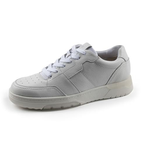 Paul Green Damen SUPER Soft Pauls mit Relax-Weite, Frauen Low-Top Sneaker,schnürschuhe,schnürer,Plateausohle,Halbschuhe,Weiß (White),41 EU / 7.5 UK von Paul Green