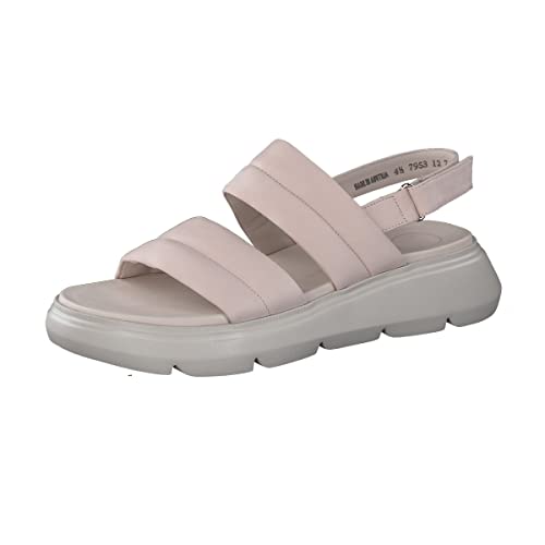 Paul Green Damen SUPER Soft Plateau-Sandale, Frauen Riemchensandalen,Ladies,Sommerschuhe,Freizeitschuhe,offene,Hellrosé (Rouge),40 EU / 6.5 UK von Paul Green