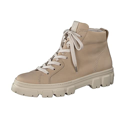 Paul Green Damen SUPER Soft Schnürboots, Frauen Schnürstiefeletten,schnürboots,übergangsschuhe,Women's,Ladies,Beige (Sabbia),38.5 EU / 5.5 UK von Paul Green