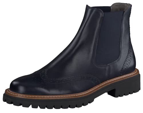 Paul Green Damen Chelsea-Stiefelette, Frauen Chelsea Boots,bootee,booties,halbstiefel,kurzstiefel,uebergangsschuhe,Blau (OCEAN),40.5 EU / 7 UK von Paul Green