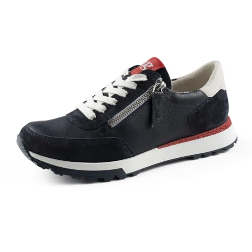 Paul Green Damen, Frauen Low-Top Sneaker,Freizeitschuhe,Turnschuhe,Laufschuhe,schnürschuhe,schnürer,Plateausohle,Blau (JA),38.5 EU / 5.5 UK von Paul Green