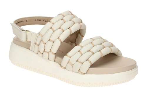 Paul Green Damen - Sandaletten 6165-017 weiß 36 von Paul Green