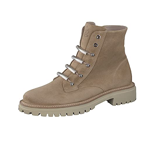 Paul Green Damen Schnürstiefelette, Damen Schnürstiefeletten,schnürboots,übergangsschuhe,women's,lady,ladies,boots,stiefel,Beige,41 EU / 7.5 UK von Paul Green