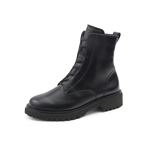 Paul Green Damen Schnürstiefelette mit Gore-Tex, Frauen Schnürstiefeletten,Warm gefüttert,Bootee,Booties,halbstiefel,Schwarz (Black),41 EU / 7.5 UK von Paul Green