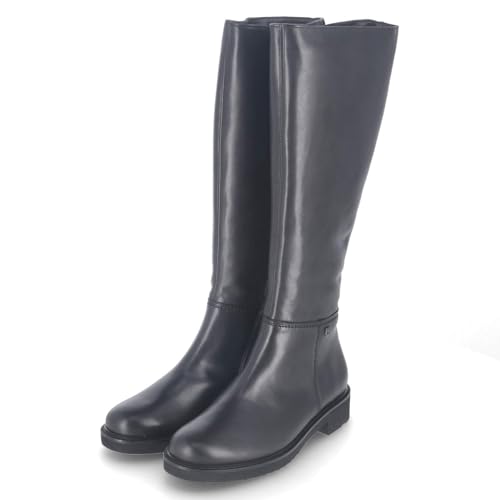 Paul Green 8283-00 Schaftstiefel Glattleder Damen in schwarz - Gr. 40 von Paul Green
