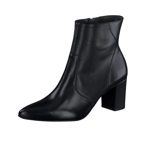 Paul Green Damen Stiefelette, Frauen Ankle Boots,bootee,booties,halbstiefel,kurzstiefel,uebergangsschuhe,uebergangsstiefel,Schwarz (BLACK),40 EU / 6.5 UK von Paul Green