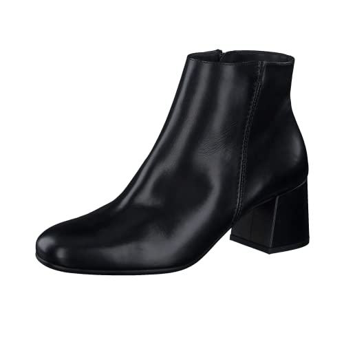 Paul Green Damen Stiefelette, Frauen Ankle Boots,uebergangsschuhe,uebergangsstiefel,flach,stiefel,bootee,booties,Schwarz (BLACK),42 EU / 8 UK von Paul Green