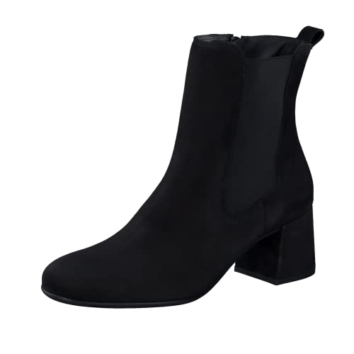 Paul Green Damen Stiefelette, Frauen Chelsea Boots,booties,halbstiefel,kurzstiefel,uebergangsschuhe,uebergangsstiefel,hoch,Schwarz (BLACK),37.5 EU / 4.5 UK von Paul Green