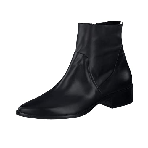 Paul Green Damen Stiefelette, Frauen Ankle Boots,reißverschluss,bootee,booties,halbstiefel,kurzstiefel,uebergangsschuhe,Schwarz (BLACK),39 EU / 6 UK von Paul Green