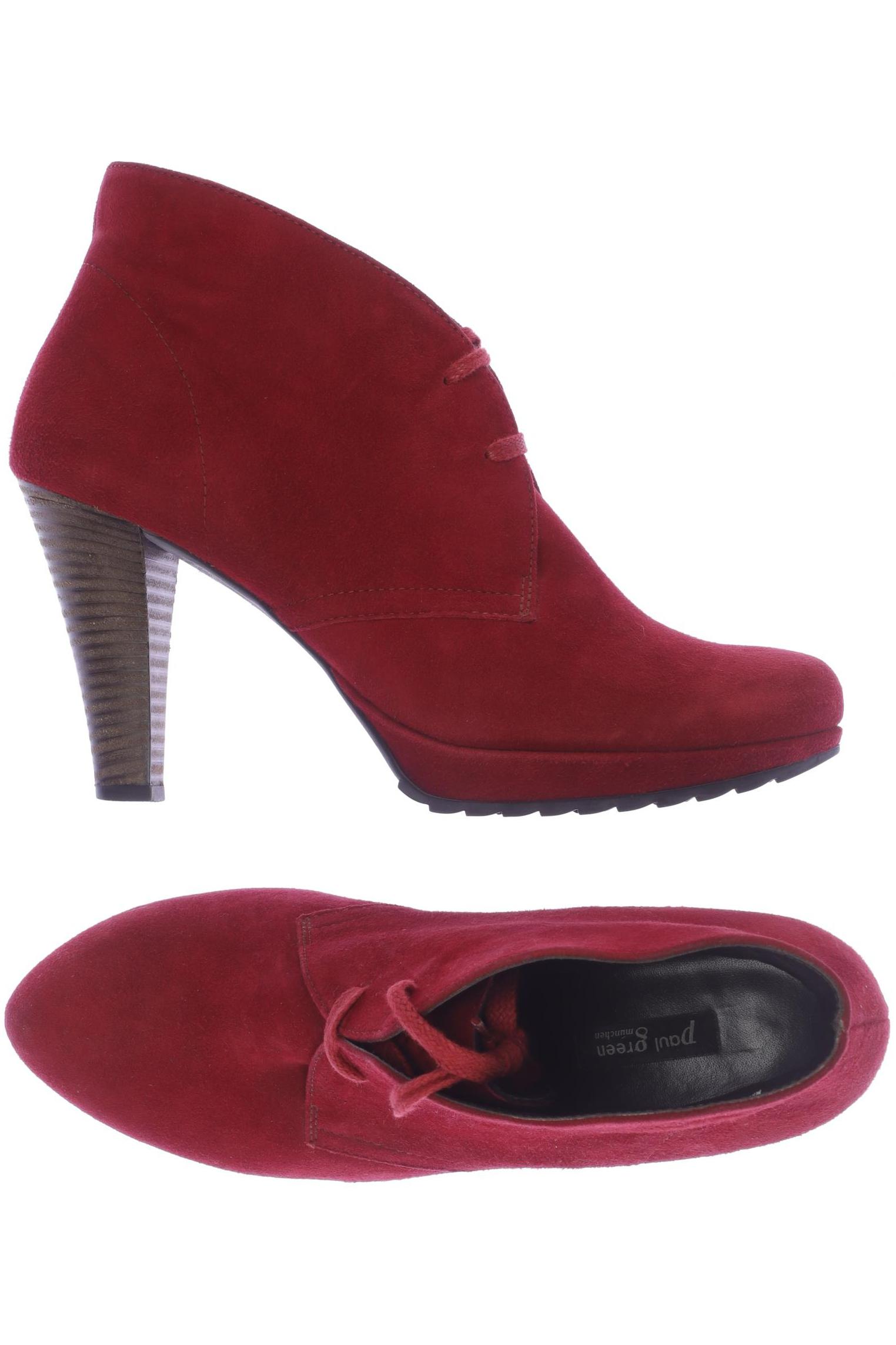 Paul Green Damen Stiefelette, rot von Paul Green