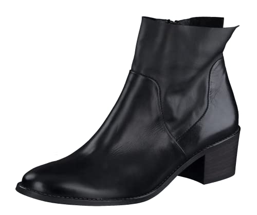 Paul Green Damen Stiefelette | Frauen Ankle Boots | reißverschluss | Stiefel | Bootee | Booties | halbstiefel | Kurzstiefel | Schwarz (SCHWARZ) | 38 EU / 5 UK von Paul Green