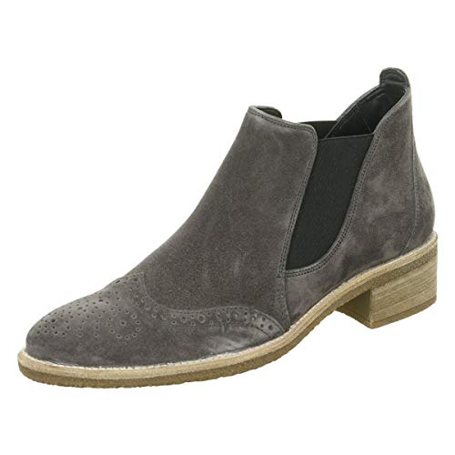 Paul Green Damen Stiefeletten Royal Suede Iron 8964-098 grau 146963 von Paul Green