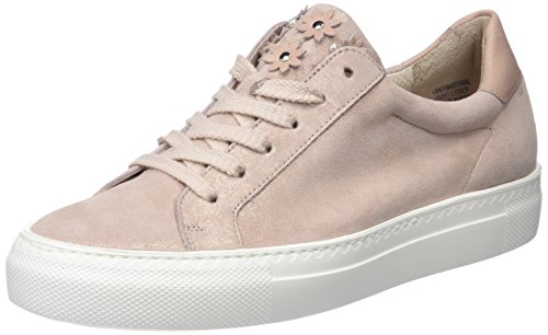 Paul Green Damen Sz Met/Diamond Calf Sneaker, Mehrfarbig (Rose/Blush 12), 37 EU von Paul Green