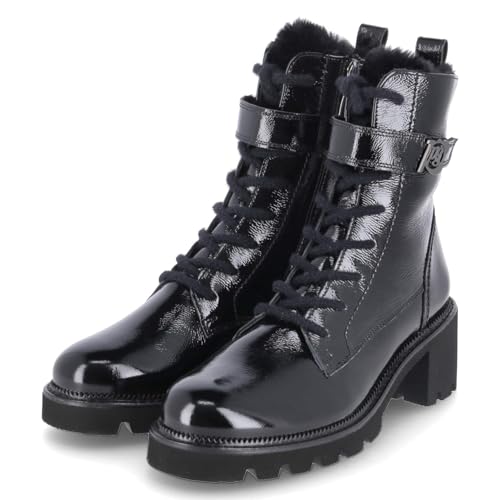 Paul Green Damen Schnürstiefel in schwarz - Gr. 38,5 von Paul Green