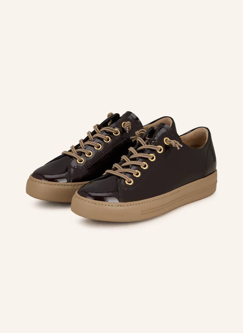 Paul Green Lack-Sneaker Moro braun von Paul Green
