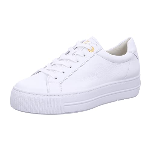 Paul Green Damen SUPER Soft Pauls, Frauen Low-Top Sneaker,Strassenschuhe,Sportschuhe,Freizeitschuhe,Turnschuhe,Laufschuhe,Weiß (White),40 EU / 6.5 UK von Paul Green