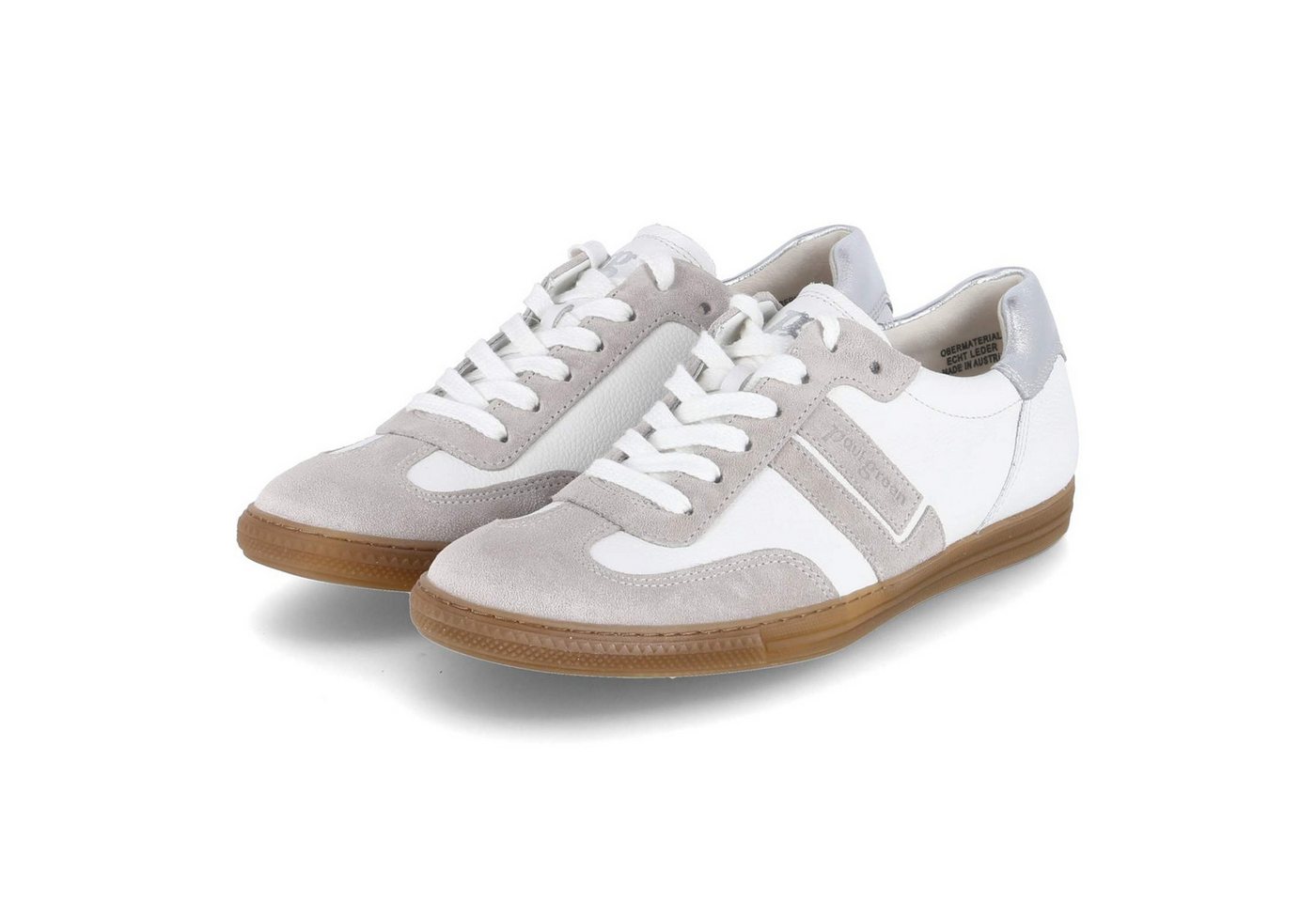 Paul Green Paul Green 5450-07 Damen Leder weiss Schnürschuh von Paul Green