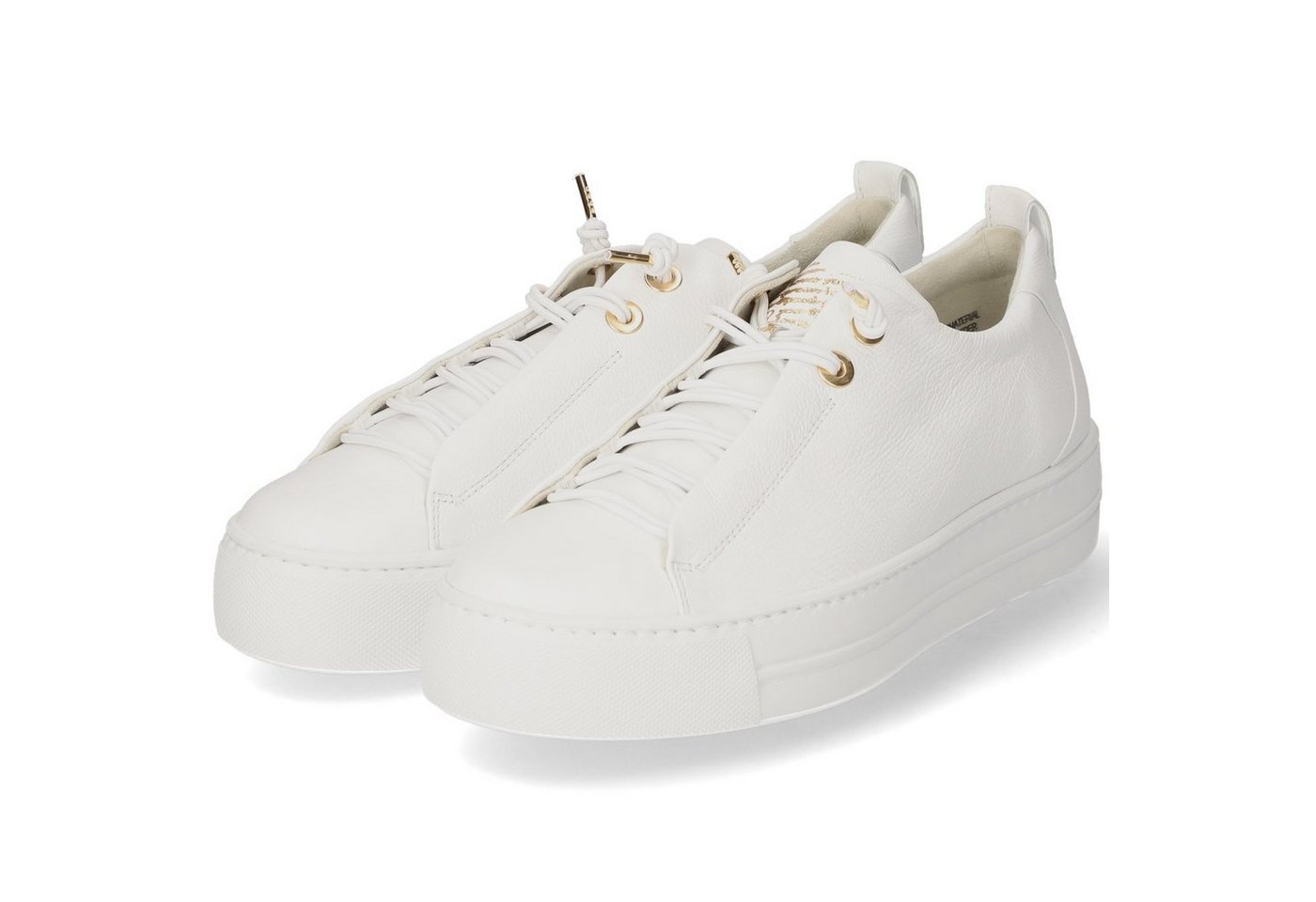 Paul Green Paul Green 5017-001 Damen Glattleder weiss Schnürschuh von Paul Green